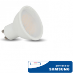 10W LED lemputė, GU10, 4000K, SAMSUNG LED chip