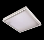 100W įleidžiama LED panelė AGAT CLEAN 1200X600mm, balta, 4000K, IP65, DALI