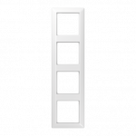 Keturvietis rėmelis AS584WW baltas JUNG