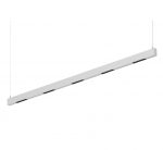 31,8W linijinis pakabinamas &scaron;viestuvas X-LINE SLIGHT L-DOWN LED, juodas, 4000K, IP40