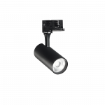 15W LED akcentinis &scaron;viestuvas į 3 fazių bėgelį FOX, juodas, 4000K