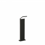 9W LED pastatomas lauko &scaron;viestuvas STYLE, juodas, 4000K, IP54