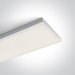40W LED plafonas, baltas, 4000K