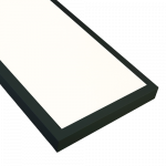 40W LED pavir&scaron;inė panelė, juoda, 120x30cm, CCT