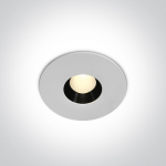 8W LED įleidžiamas &scaron;viestuvas, baltas, 3000K