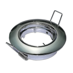 GU5.3 lemputės rėmelis, chromo sp., pasukamas