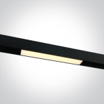 15W linijinis &scaron;viestuvas į magnetines sistemas ONELIGHT MAXI, juodas, 3000K, DALI, 42100AL/B/W