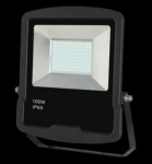 100W FARGO prožektorius, 4000K, IP65, juodas