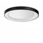 33W LED pavir&scaron;inis &scaron;viestuvas PLANET, juodas, 3000K