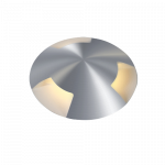 3W LED įleidžiamas į žemę &scaron;viestuvas, aliuminio sp., 3000K, IP67