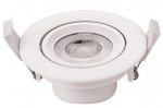 7W LED įleidžiamas &scaron;viestuvas Optonica, baltas, 2700K (&scaron;iltai balta)