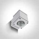 6W LED cilindro formos &scaron;viestuvas, baltas, 3000K