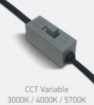 22W LED įleidžiama panelė, balta, 3000/4000/5700K