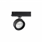 22W LED &scaron;viestuvas į 3 fazių bėgelį POV, juodas, 3000K
