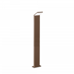 9W LED pastatomas lauko &scaron;viestuvas STYLE, kavos sp., 4000K, IP54
