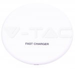 Belaidis įkroviklis, baltas, 5A, greitas krovimas