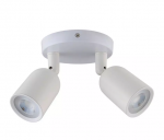 Dvigubas pavir&scaron;inis akcentinis &scaron;viestuvas V-TAC, GU10, baltas