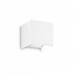 12W LED sieninis fasado &scaron;viestuvas ATOM, baltas, 3000K, IP54