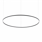 76W LED pakabinamas &scaron;viestuvas ORACLE SLIM, juodas, 3000K, dimeriuojamas