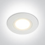 6W LED įleidžiamas &scaron;viestuvas, 3000K