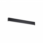 30W LED sieninis linijinis &scaron;viestuvas DELTA, juodas, 4000K