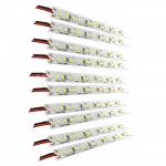 18W LED juosta kietu pagrindu, 12V, SMD4014, 1M, 3000K, 10vnt pakuotė