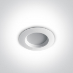 3W LED įleidžiamas &scaron;viestuvas, baltas, 4000K