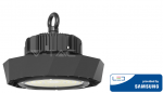 100W LED sandėlio &scaron;viestuvas UFO V-TAC, 120&deg;, SAMSUNG LED chip, 180LM/WATT, juodas, 4000K (natūraliai balta)
