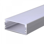 LED pavir&scaron;inis profilis su dangteliu, sidabro sp., 2m