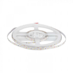 3,6W/m LED juosta, 60LED/m, 12V, geltona &scaron;viesos sp., IP20, 5 metrų ritė