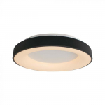 49W LED pavir&scaron;inis &scaron;viestuvas, juodas, 3000K, dimeriuojamas