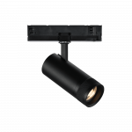 15W LED akcentinis &scaron;viestuvas į 3 fazių bėgelį EOS, juodas, 3000K, DALI