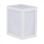 12W LED sieninis &scaron;viestuvas, baltas, 4000K, IP65