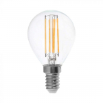 4W LED filamentinė lemputė, E14, P45, 3000K