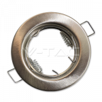 GU10 lemputės rėmelis V-TAC, apvalus. Komplekte 2 vnt.