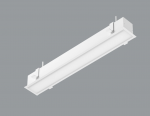 12W linijinis įleidžiamas &scaron;viestuvas X-LINE G/K LED, baltos sp., 4000K, 572mm, kairysis