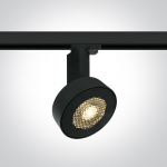 30W LED &scaron;viestuvas į bėgelius, juodas, 3000K