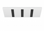 38W LED panelė DOMINO, baltu korpusu, 4000K, IP65