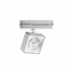 22W LED &scaron;viestuvas į 3 fazių bėgelį POV, baltas, 3000K