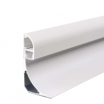 LED kampinis profilis su dangteliu, sidabro sp., 2m