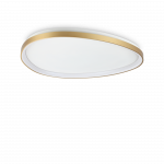 41W LED pavir&scaron;inis &scaron;viestuvas GEMINI, žalvario sp., 3000K