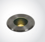 3,5W LED įleidžiamas į žemę lauko &scaron;viestuvas, plieno sp., 3000K, IP67