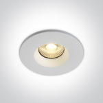 7W LED įleidžiamas &scaron;viestuvas, baltas, 2700/3000/4000K, IP65. Komplektuojama su maitinimo &scaron;altiniu.