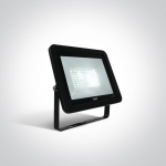 50W LED prožektorius, juodas, 4000K