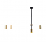 Pakabinamas &scaron;viestuvas BELMONTE, GU10, max 25W, žalvario spalvos