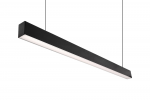 25,9W linijinis pakabinamas &scaron;viestuvas X-LINE SLIGHT L-DOWN LED, juodas, 3000K, IP40