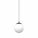 10W LED pakabinamas &scaron;viestuvas EGO, juodas, 3000K, dimeriuojamas