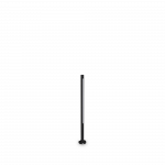 12W LED pastatomas lauko &scaron;viestuvas JEDI, juodas, 3000K, IP65