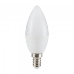 4,5W LED lemputė, E14, žvakės formos, 6500K, 6vnt. pakuotėje