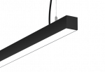 50W LED pakabinamas linijinis &scaron;viestuvas PROFILITE 45, juodas, 3000K, DALI